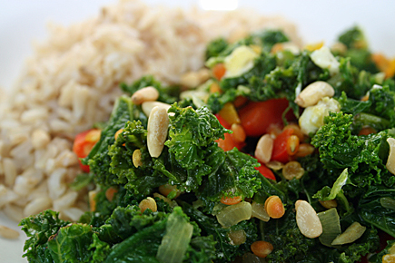 Grünkohl orientalisch