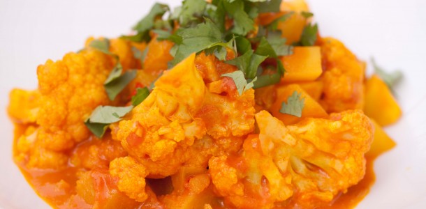 Kochblogger – Kochbloggers Aloo Gobi (indisches Blumenkohl-Kartoffel-Curry)